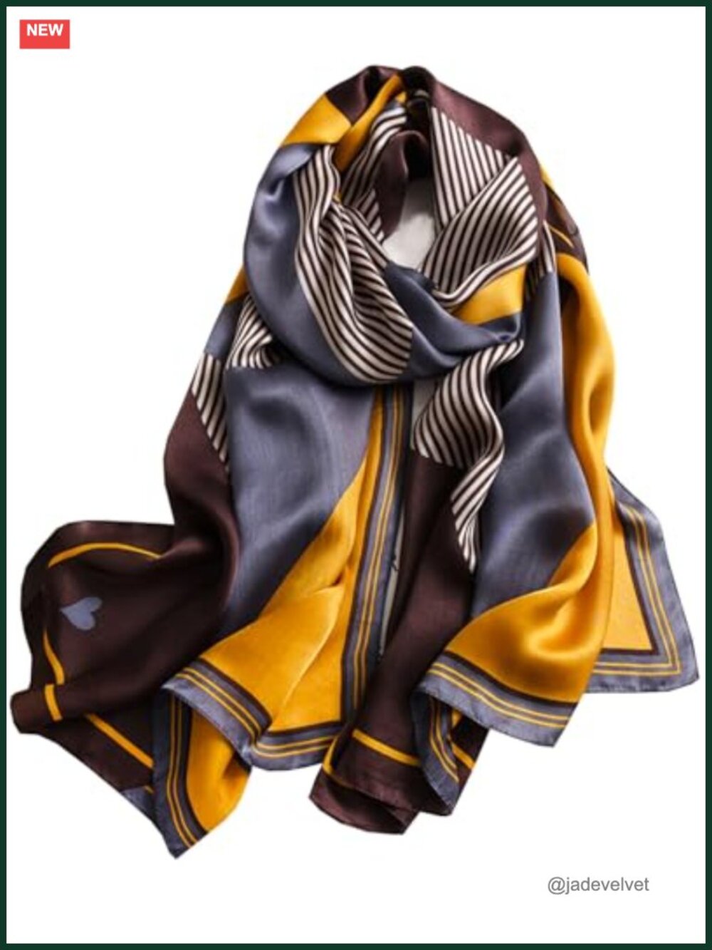 Silky Polyester Satin Scarf Shawl Wrap for Women, Dressy Lightweight Evening